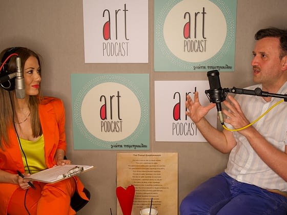 Art Podcast: Συνέντευξη του Αργύρη Αγγέλου στην Γιώτα Τσιμπρικίδου